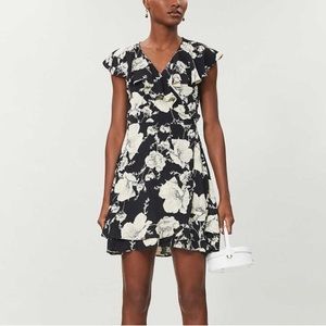 Free People French Quarter Mini Wrap Dress